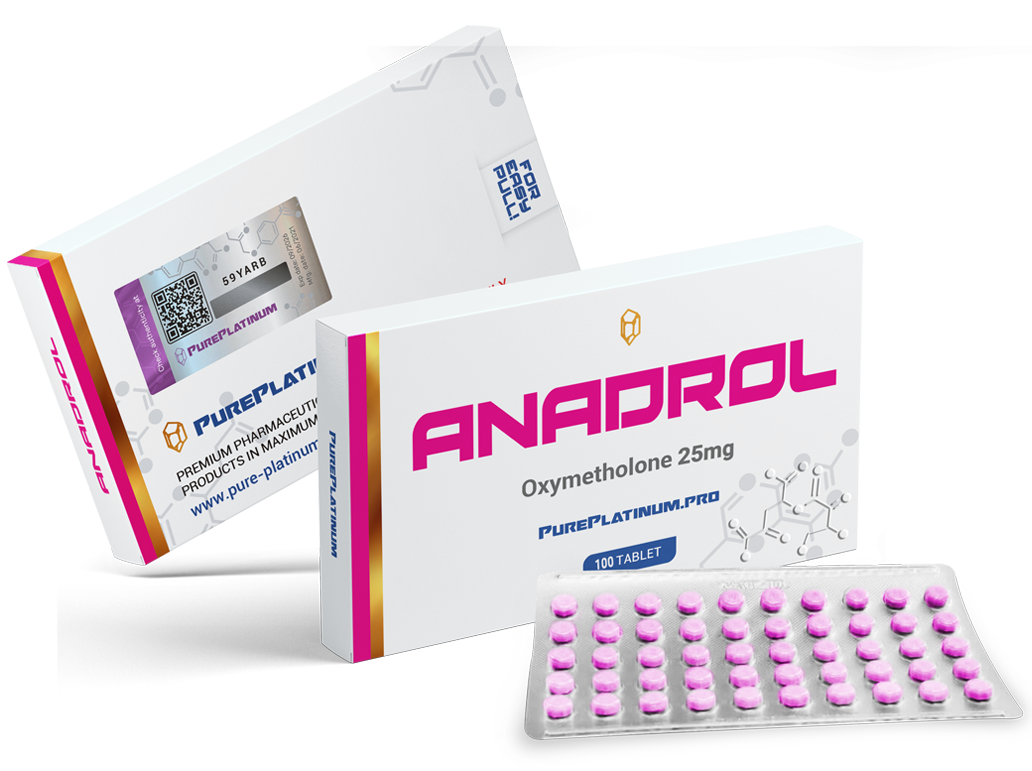 Anadrol 25mg Pure Platinum